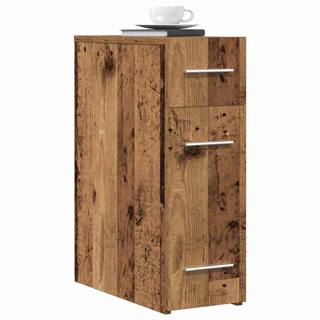 Apothecary Cabinet Reclaimed Wood Look 20 x 45.5 x 60 cm Particleboard
