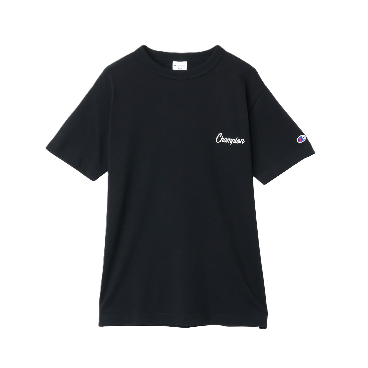 

Champion Short Sleeve Crew Graphic Logo T-Shirt, Neck, 100% Cotton, Print, C8-X319-8KW-XL