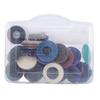 Die Grinder Sanding Disc Set 2 Inch Roll Lock Quick Change Disc with 6mm Round Shank and M14 Shank for Polishing