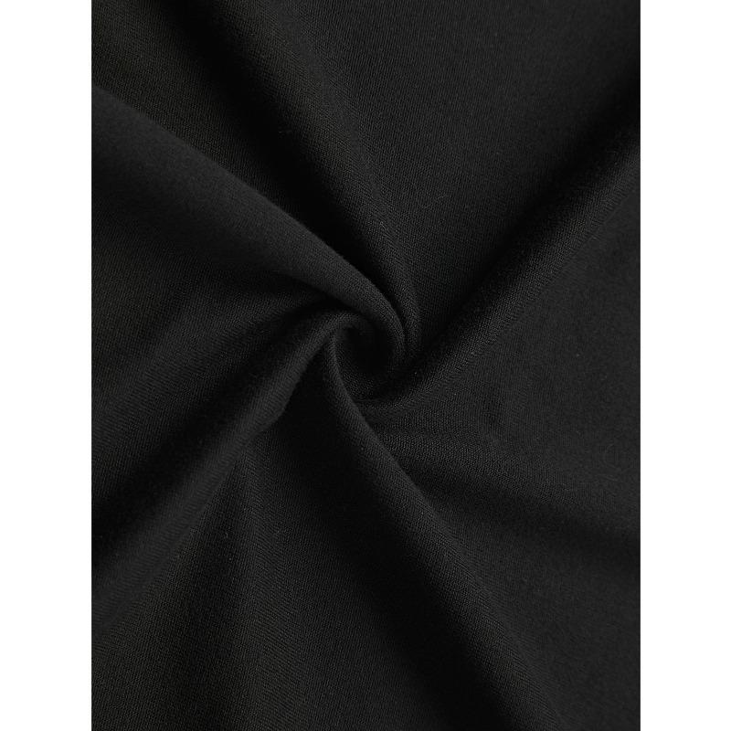 T-shirt Imprimé Lettre JESUS Taille Européenne, Haut Décontracté à Col Rond Manches Courtes Pour Printemps & Été, Vêtements Femme