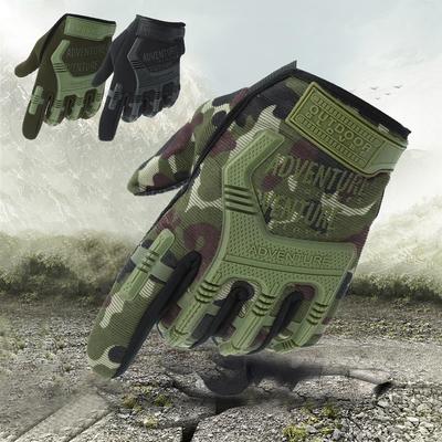 Rękawice taktyczne Męskie rękawice wojskowe z pełnymi palcami Polowanie Piesze wycieczki Rękawice wojskowe Trening na świeżym powietrzu Rękawice ochronne