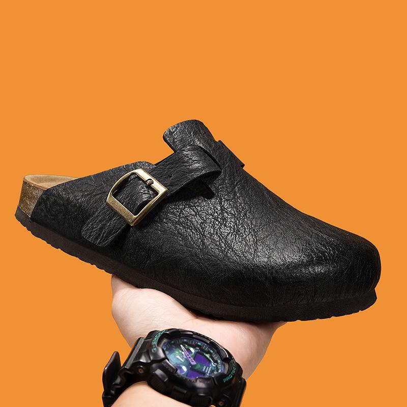 Klassische 2025 Birken Kork Pantoletten: Vielseitige Vier-Jahreszeiten-Mules für Männer und Frauen