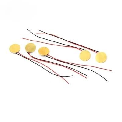 5/10/20PCS Buzzer Piezoelectric Element Piezo Ceramic Wafer Plate Piezo Diameter 12MM 15MM 18MM 20MM 27MM 35MM 50MM with Wire