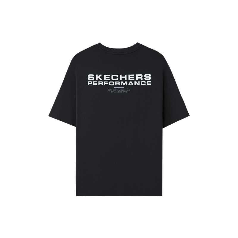 Skechers Basic Sports Series Fashion Comfortable Trendy Simple Short Sleeve T-Shirt Men Tops P225M151-0018