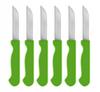 Set of 6 kitchen knives for vegetables