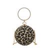 Fashion Printing Women Shoulder Bag Chains female Crossbody Bag Small Kiss Lock ladies Handbag and purse Leopard print phone bag