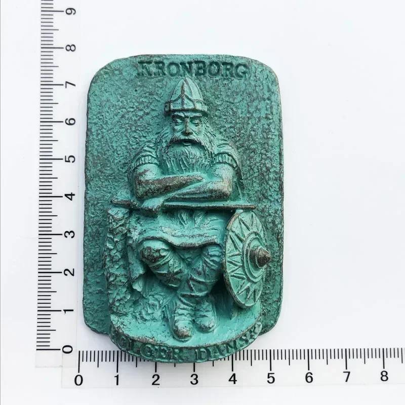 Nordische Dänemark Kühlschrankmagnete Dekorative Kunsthandwerk Sammlung Geschenk Kopenhagen Royal Crown Tourismus Memorial Kühlschrankaufkleber
