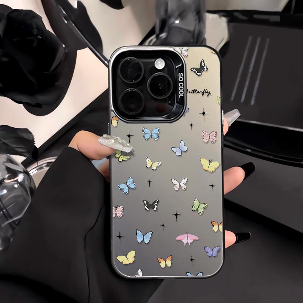 Painted Phone Case for iPhone 11 14 15 16 iPhone 17 11 12 13 for 17 14 15 16 Pro14 15 16 Pro Max for Samsung S25 Ultra S24 S25 A36 A56 A16 Hard Cover