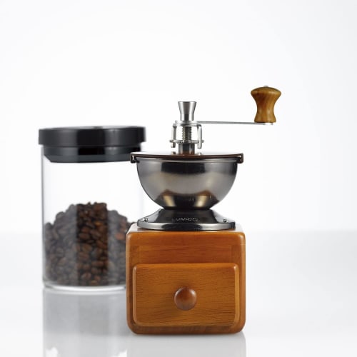HARIO Coffee Canister M Black MCNR-200-B