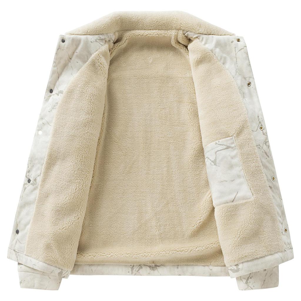 2026 Winter Men's Plus Velvet Jacket: Youthful, Stylish, Versatile, Japanese-Inspired Trend