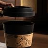 Tabletop Coffee Cup Trash Can Swing Open Cover Great For Kitchen Living Area Or Workplace