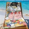 Anime Death Note L Towel Quick Drying Beach Towels Are Suitable For Swimming Pools Camping Yoga And The Gym