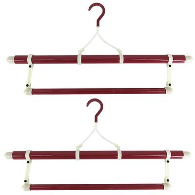 Set of 2 Kimono Hangers and Premium with Obi Made In Japan (Long Regular) - Kimono, Judo, Kendo, Folding, Extendable, Hanger, (Standard)