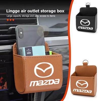 Car Air Outlet Hanging Storage Box Air Vent Dashboard Tidy Hanging Case For Mazda CX9 MX5 RX8 Axela Demio Atenza MS GJI GH BK MP