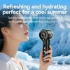 3000mAh High-speed Handheld Electric Fan Semiconductor Refrigeration Fan USB Rechargeable Water Replenishing Spray Fan Outdoor