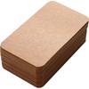 DIY Creative Blank Cards Kraft Paper Graffiti Postcards Small Message Bookmarks Notes Word Cards