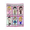 Malerei Charakter so süß Lizzie McGuire Poster Decke Flanell Vintage Warm Überwurfdecke für Zuhause Ganzjahres