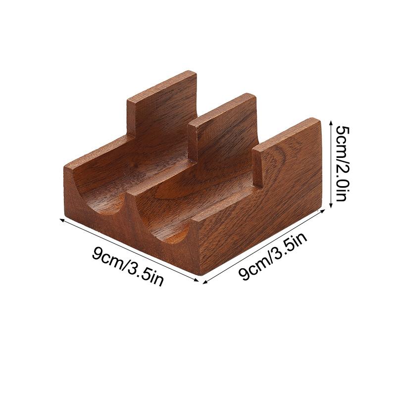 1/2/3/4/5 Slots Wooden Sushi Rack U-shape Japanese Style Sushi Serving Tray Multi Purpose Innovative Sushi Maker Holder Home