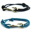 Noter 10 Kleuren Nieuwe Mannen Visgraat Armband Strand Navigatie Surfen Cool Rijden Dunne Koord Armband Man Rode Draad Armband Cadeau