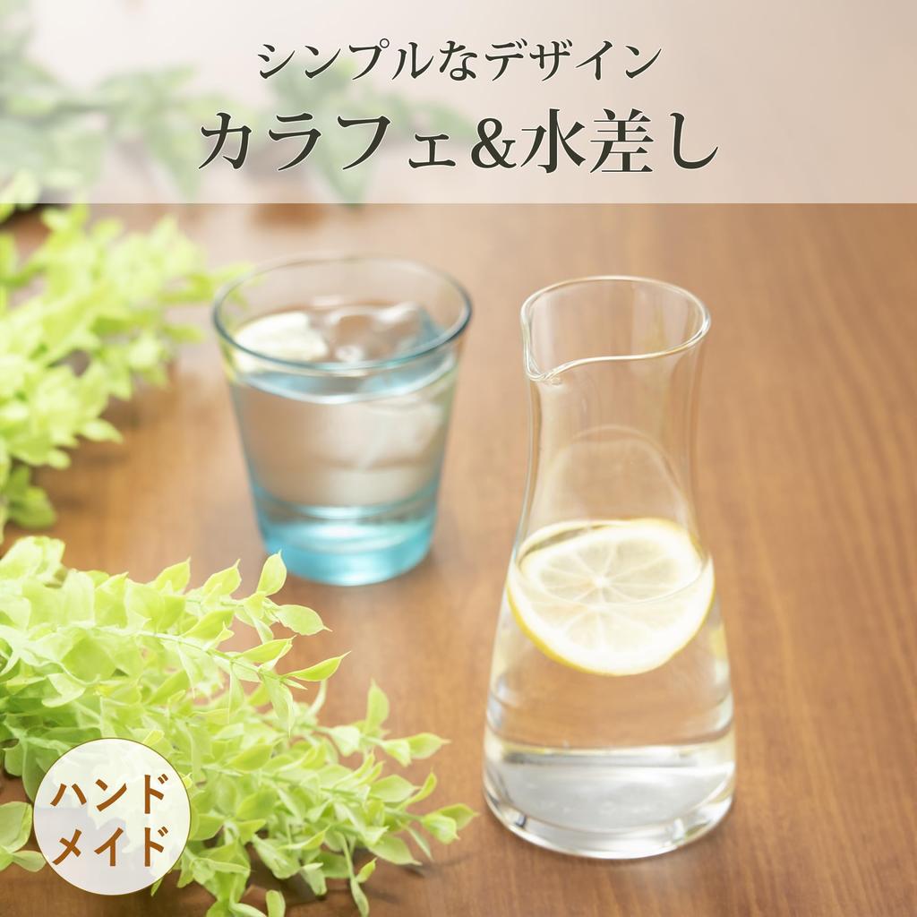 Toyo Sasaki Glass Jug Carafe Small 270ml Made in Japan Pitcher Decanter 61204