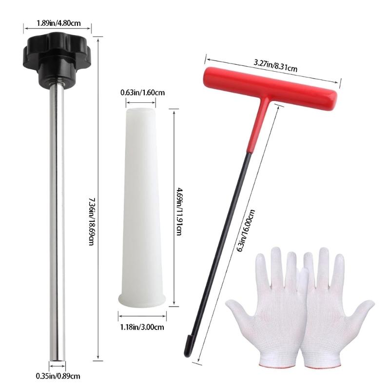 Professional Tire Valves Stem Replacement Tool Set Includes 45 Piece Cores Puller & Installer for Various Vehicle Types