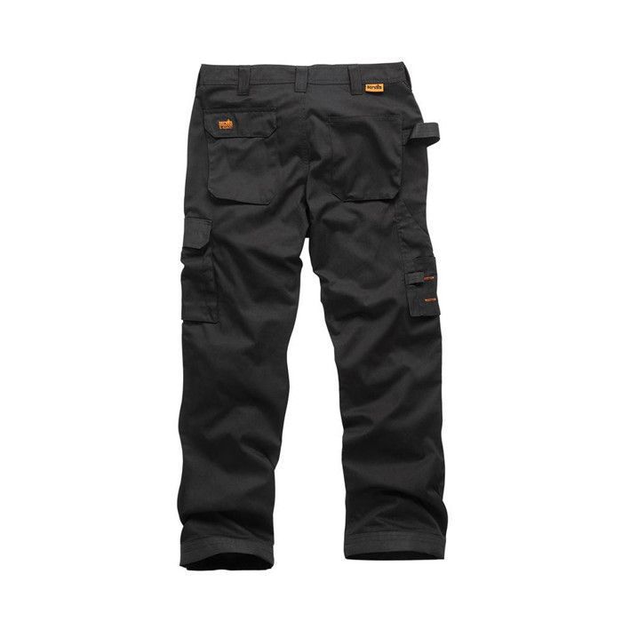 Pantalon de travail - Scruffs - Worker - Noir - Homme - Durable et confortable