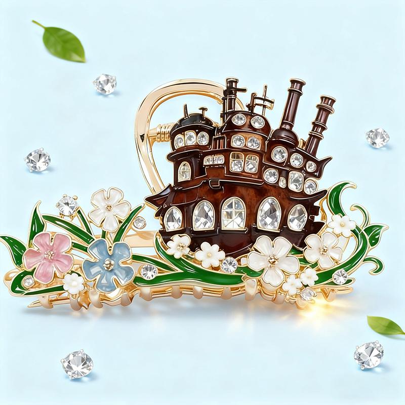 Cute Creative Cartoon Hair Claw Zinc Alloy Dragon Hair Claws Claw Clip Hair Accessories For Women Girls