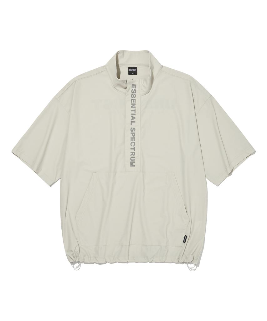 Significant Urbanist Short Sleeve Anorak Light Grey (Lo2Tu300-071)