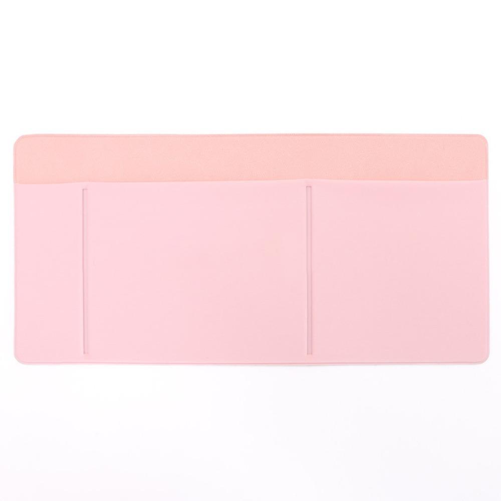 Solid Color External Hard Drive Sleeve 3-Pocket Storage Pouch  Laptop Accessories