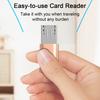 Lettore di schede USB Type-C intelligente 2 in 1 Dimensioni compatte ad alta velocità Portatile Nessun driver richiesto Lettore di schede TF OTG universale