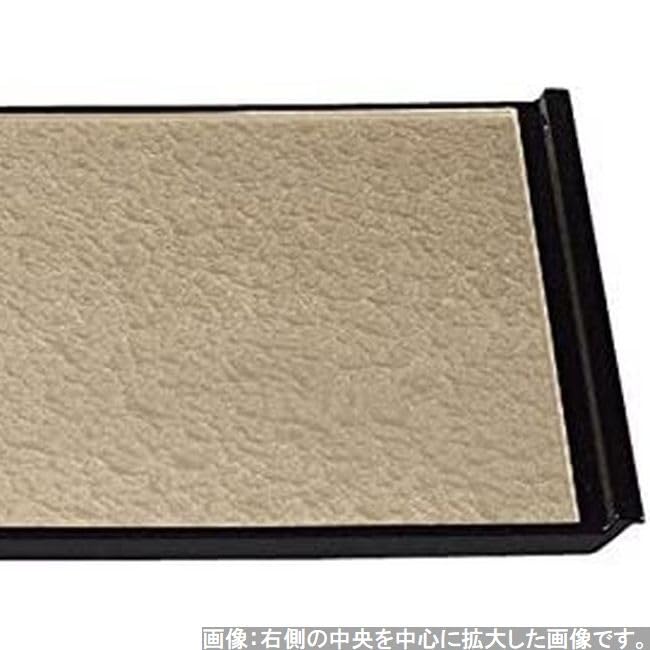 Made in Japanese Champagne Small x x J-kitchens Placemat, Tray, Japan, Design, 3-Shaku Flight, Gold/Aqua Rim, Black, (39.4cm 27.6cm 1.9cm)