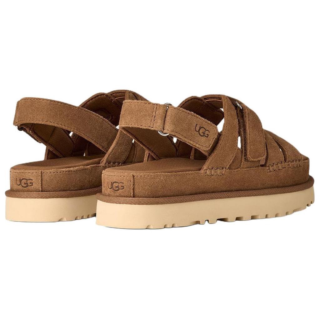 UGG Golden Family One Strap Sandals Women's Chestnut 1175122-CHE