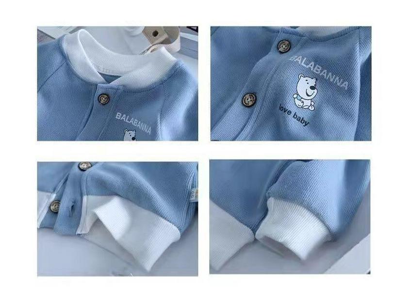 Spring & Autumn Baby Cardigan Set - Newborn & Boy Outerwear for Spring & Autumn