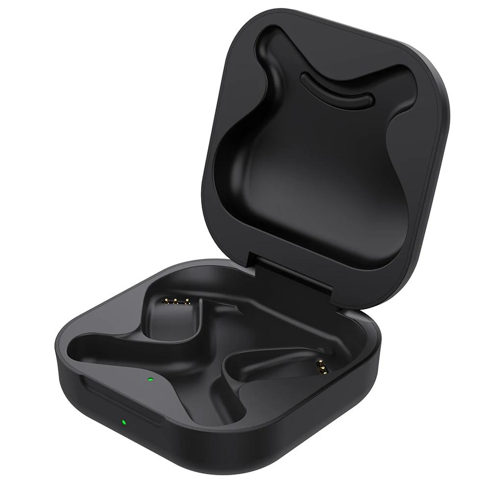 Replacement Charger Case Cover with 600mAh Battery Charging Box for Shokz OpenFit T910 Open Ear Headphones