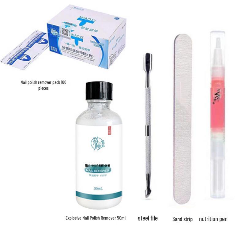 Quick-Action Nail Polish Remover: Fast, Effective, Large Capacity for All Nail Types