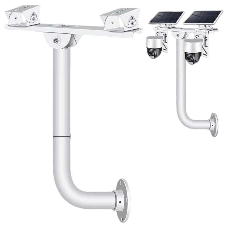 HIKVISION Outdoor Dual Arm Retractable Camera Wall Mount Bracket CN plug (adapter included)