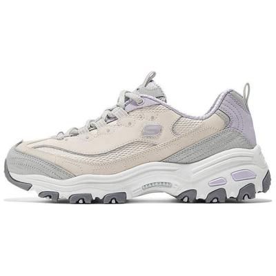 DLites 1.0 Delight Comfortable Versatile Height Increasing Low Top Dad Shoes Women Sneaker Gray 150536-NTGY
