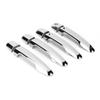 8PCS Set Car Exterior Door Handle Trim Replacement for Mitsubishi Pajero Montero Shogun Sport 2019‑2021Chrome