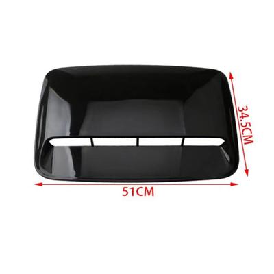 Air Outlet Cover Decoration Universal Car Hood Scoop Air Flow Intake Vent Cover Car Styling