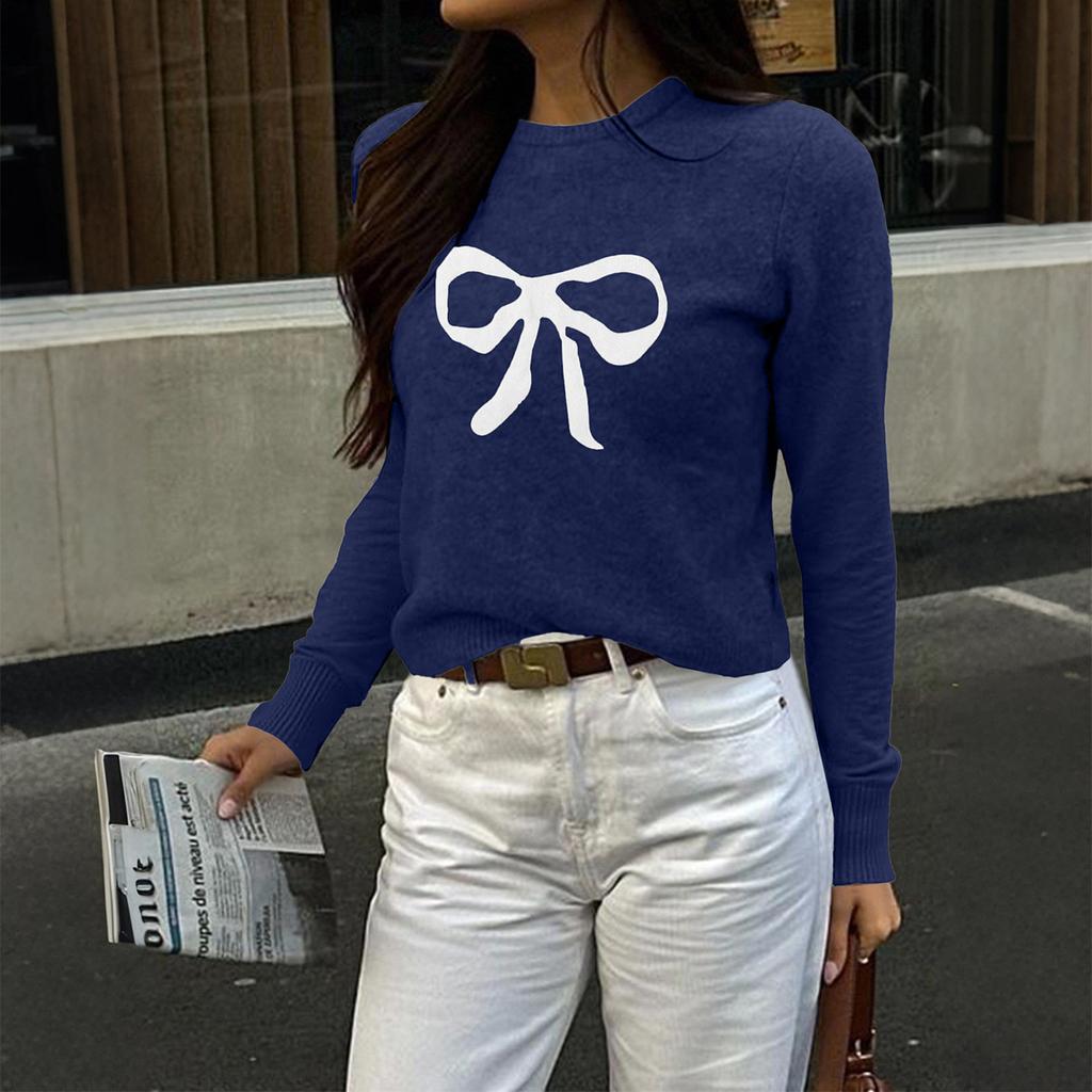 Casual Solid Color Sweater for Women 2025 Autumn and Winter