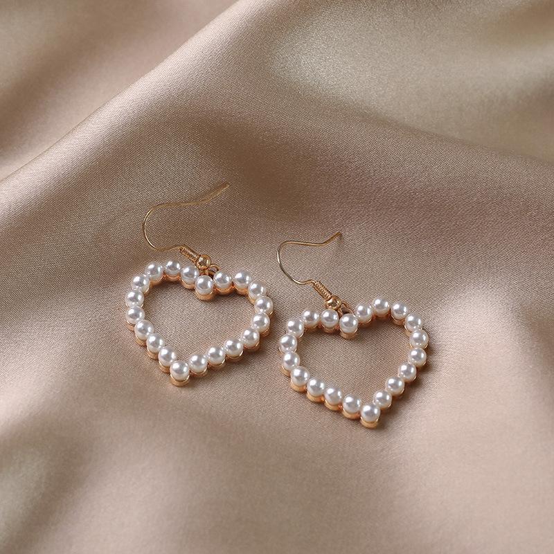 Pearl Earrings Fashion Temperament Elegant Celebrity Style Stud Earrings