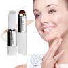 Yousheng 13G Color Changing Foundations Stick Double Head Foundations Stick with Brush Lightweight Hydrating Full Coverage Concealer Cream Stick