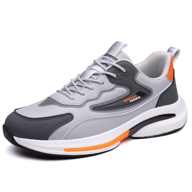 Summer New Breathable Shoes Men's Outdoor Leisure Light Walking Sports Shoes Safety Boots Puncture Resistant Steel Pointed Shoes