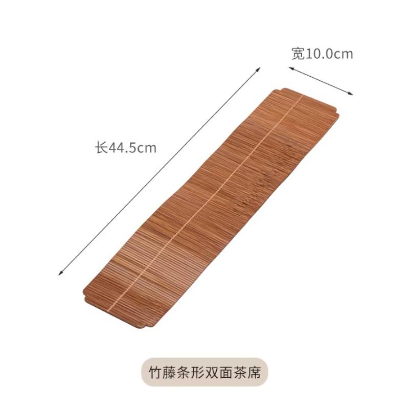 

Bamboo waterproof tea mat dry bubble table table flag Kung Fu tea set accessories Japanese Zen pot mat coaster insulation pad