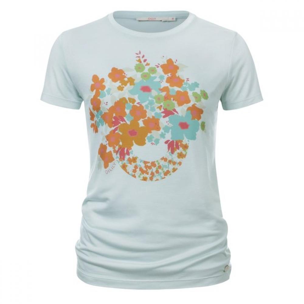 

Oilily PaTTern T shirT ow8saTs024 Yeon Mint (731Z)/L(77)