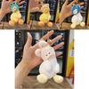 Adorable Plush Duck Keychain Cute Cartoon Animal Soft Short Plush Toy 15cm