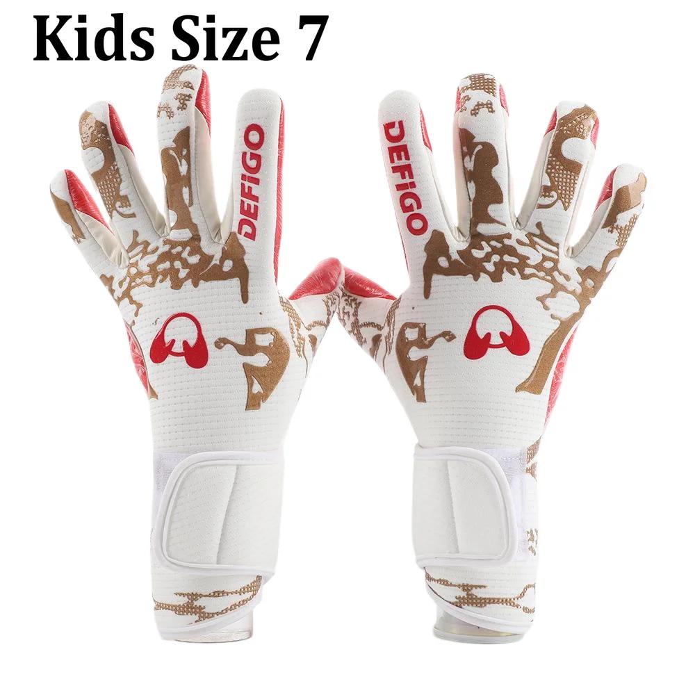 Goalie Gloves Latex Soccer Goalie Goalkeeper Gloves Anti-slip Thicken Football Glove Protection Goalkeep Gloves Soccer Equipment