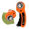 New 45mm Rotary Paper Hardware Fabric Cutting Knife Roller Wheel Round Quilting Sewing Tools for Clothing Hand Scratching Pad