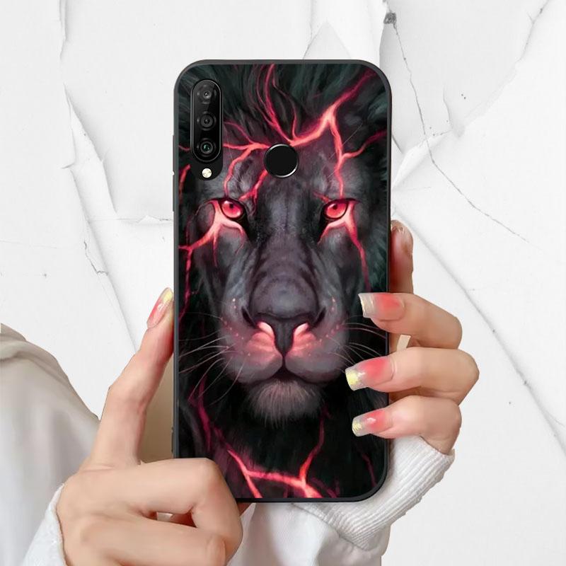 Phone Cover For Huawei P30 Lite Silicone Case MAR-LX1A Fashion Painted Shockproof Soft Fundas For Huawei Nova 4e Coque P30Lite