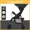 Chic Baby Stroller Easy Folding Steel Frame Lightweight Design Comfortable For Toddlers